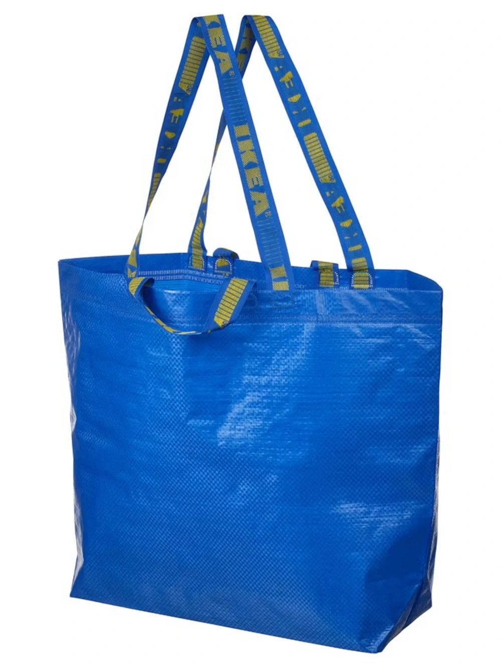 FOUR IKEA 10 gallon bags FRAKTA Set of 4️⃣ Blue Reusable Shopping Totes